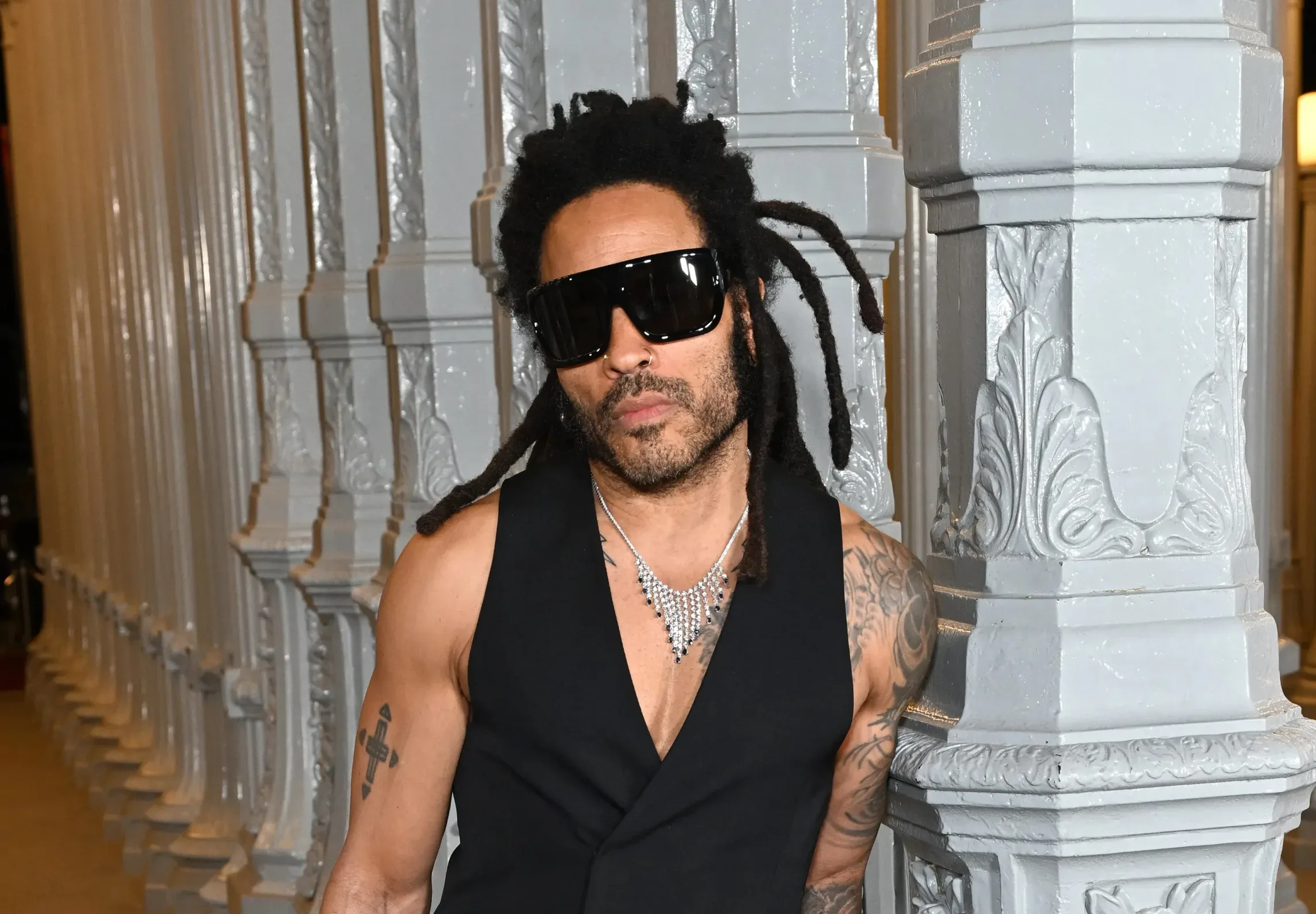 Lenny Kravitz Dick Falls Out